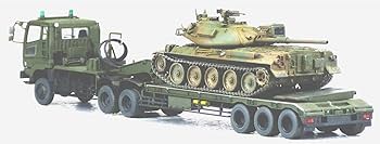 ダイヤペット ミリタリーシリーズ　4点セット　74式戦車　73式けん引車 他 Yahoo!オークション - 【ダイヤペット】 ヨネザワ 73式けん引車